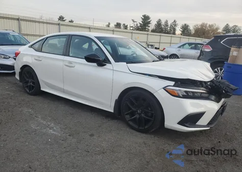 2022 Honda Civic Sport из США, поврежденный, VIN 2HGFE2F59NH602832